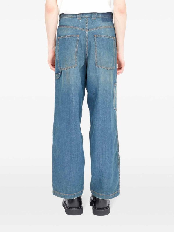 Maison Margiela buy online Bootcut Jeans - Blau