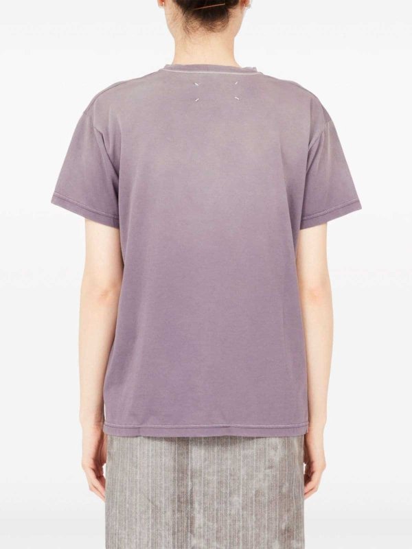 Maison Margiela: Tシャツ online - Tシャツ - 紫