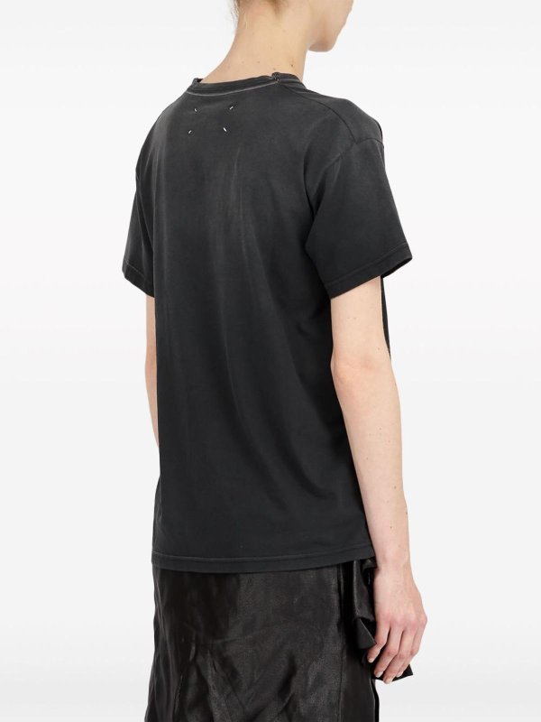 Tシャツ - 黒 shop online: Maison Margiela