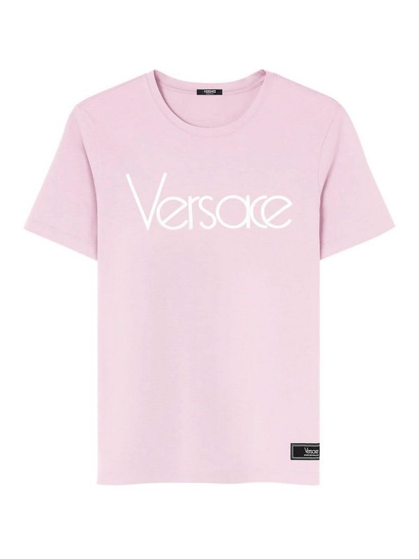 VERSACE: t-shirt - T-shirt con logo