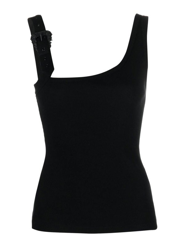 Versace Jeans Couture: Tops & Tank tops - Top with buckle