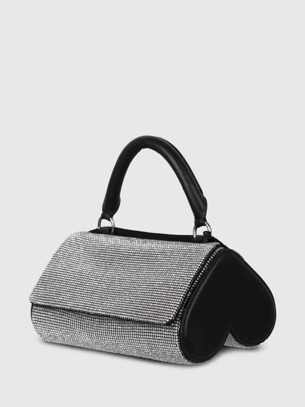 The Best Shops KARA: pochette - Borsa mini white crush con decorazione