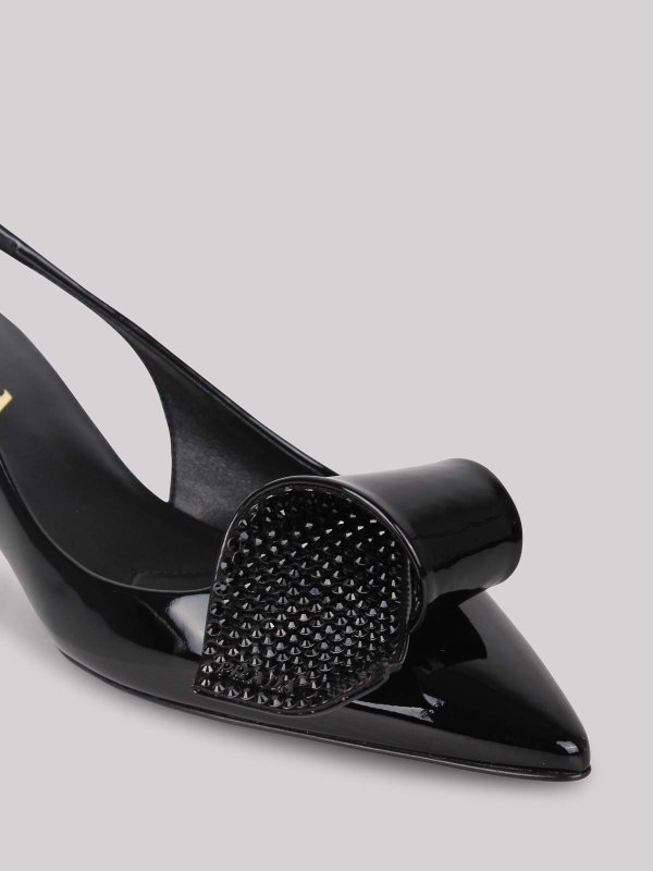 The Best Shops PRADA: court shoes - Patent leather slingback pumps
