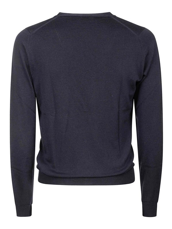 JOHN SMEDLEY: カーディガン online - カーディガン - ブルー