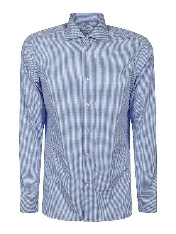 BORRIELLO NAPOLI: シャツ - シャツ - ブルー