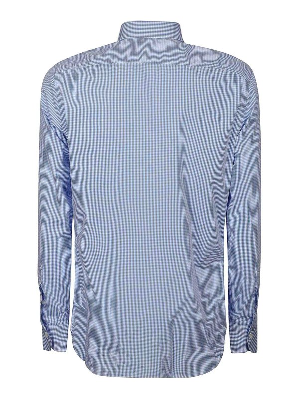 BORRIELLO NAPOLI: シャツ online - シャツ - ブルー