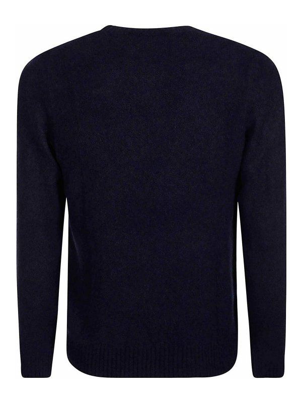 FLY 3: Strickpullover mit Rundhalsausschnitt online - Rundhalspullover - Dunkelblau