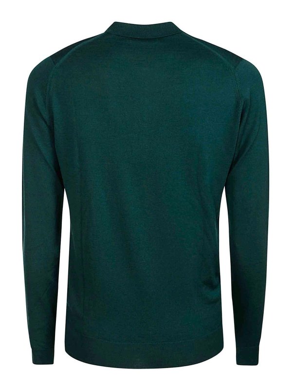 JOHN SMEDLEY: ポロシャツ online - ポロシャツ - 緑