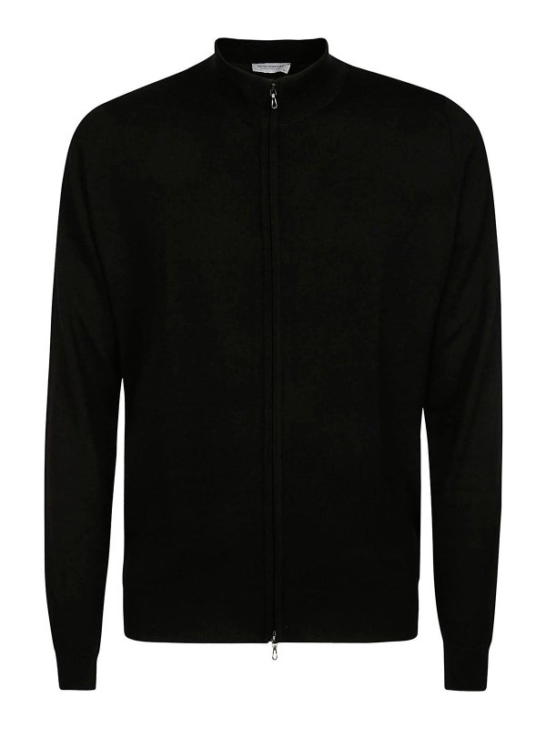 JOHN SMEDLEY: カジュアルジャケット - カジュアルジャケット - 黒