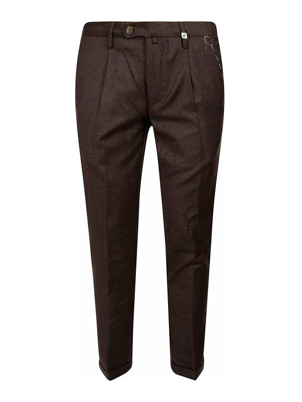 Myths: Casual Hosen - Casual Hose - Braun