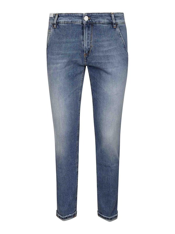 PT TORINO: Bootcut - Bootcut Jeans - Blau