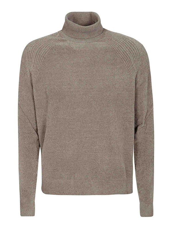 RRD Roberto Ricci Designs: Rollkragenpullover  und Polo-Ausschnitt - Rollkragenpullover - Grau