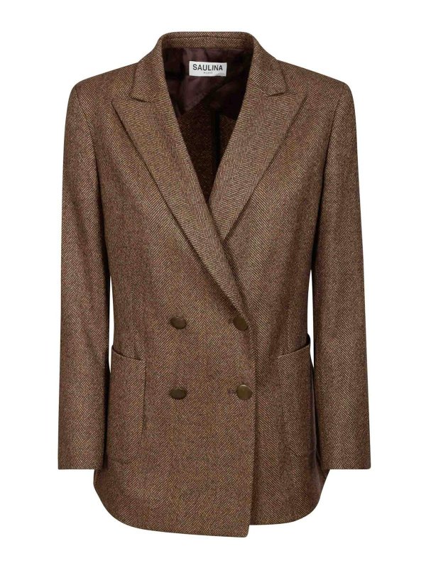 SAULINA: completi da cerimonia - Completo marrone