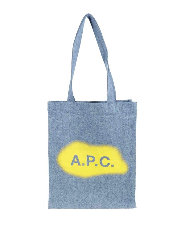 A.P.C.: トートバッグ - トートバッグ - ライトブルー