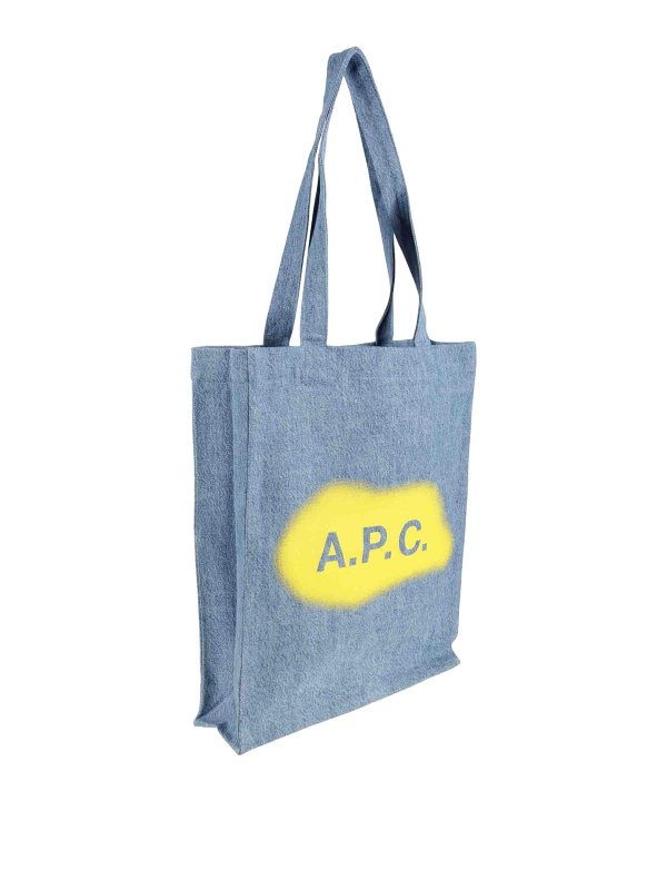 A.P.C.: トートバッグ online - トートバッグ - ライトブルー