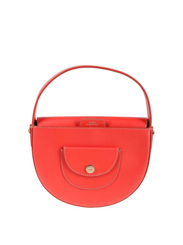 A.P.C.: cross body bags - Leather bag