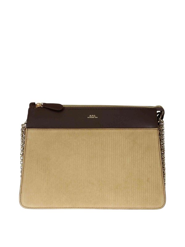 A.P.C.: クロスボディバッグ - クロスボディバッグ - ブラウン