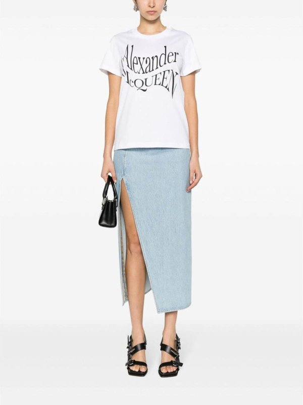 ALEXANDER MCQUEEN buy online T-Shirt - Weiß