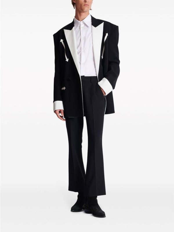 The Best Shops Balmain: カジュアルトラウザー - カジュアルパンツ - 黒