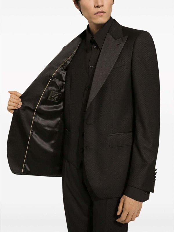 The Best Shops DOLCE & GABBANA: フォーマルスーツ - フォーマルスーツ - 黒