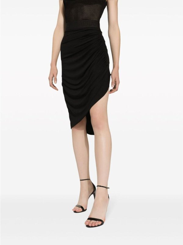 Jupe Midi - Noir shop online: DOLCE & GABBANA