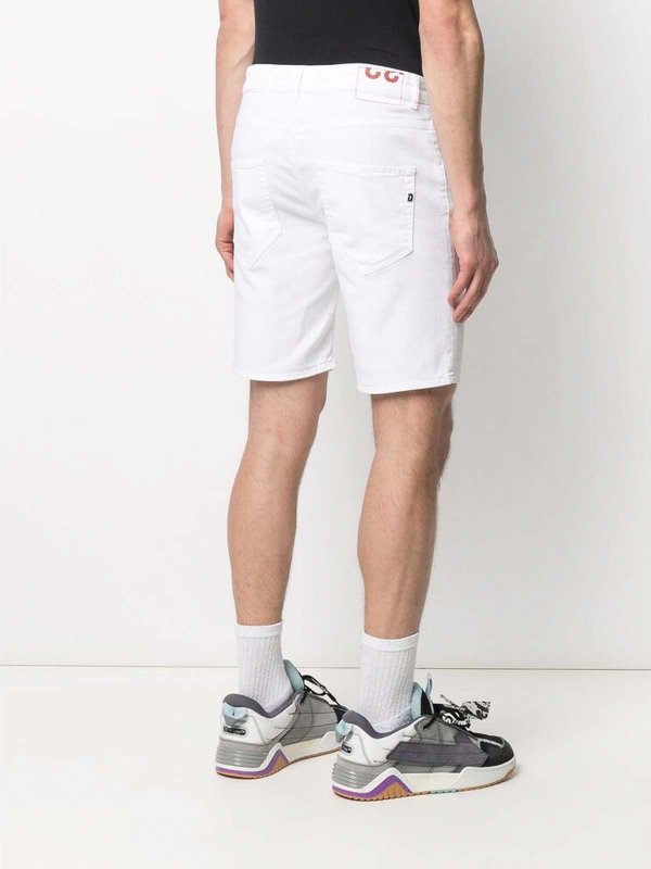 ショートパンツ - 白 shop online: DONDUP