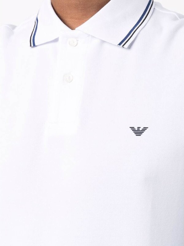 Polo - Blanco shop online: EMPORIO ARMANI