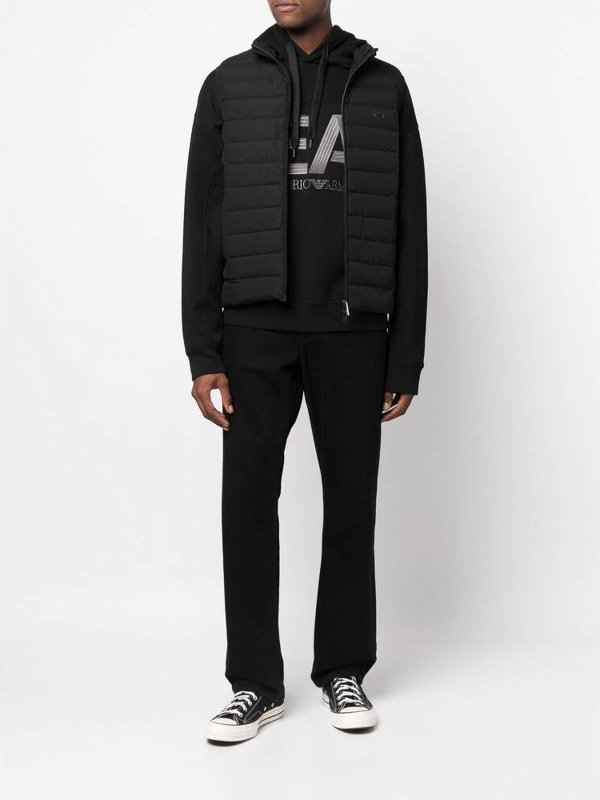 The Best Shops EMPORIO ARMANI: ダウン・ハイテクジャケット - ダウンジャケット - 黒