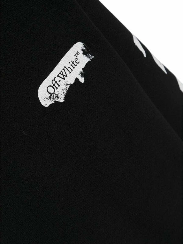 The Best Shops OFF-WHITE: スウェット＆セーター - スウェットシャツ/セーター - 黒