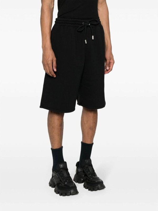 OFF-WHITE: Shorts online - Shorts - Negro