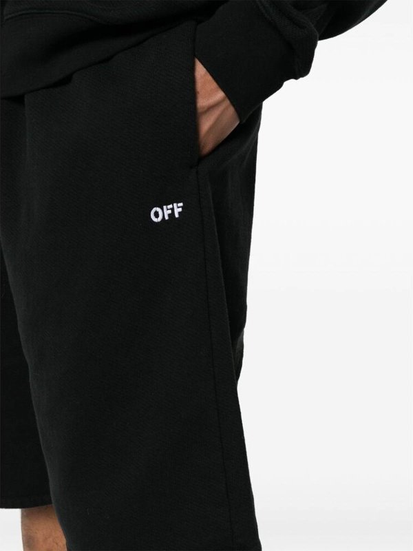 Shorts - Negro shop online: OFF-WHITE