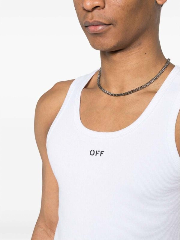 OFF-WHITE: Tops und Tank Tops online - Top - Weiß