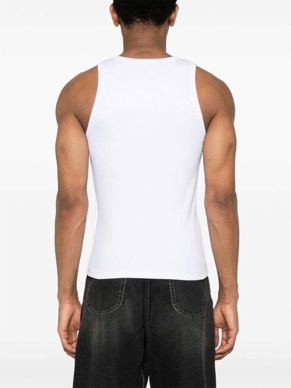 The Best Shops OFF-WHITE: Tops und Tank Tops - Top - Weiß