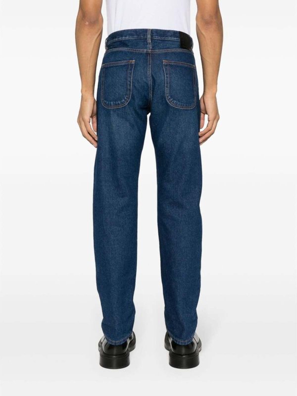 The Best Shops OFF-WHITE: ストレートジーンズ - ストレートジーンズ - ブルー