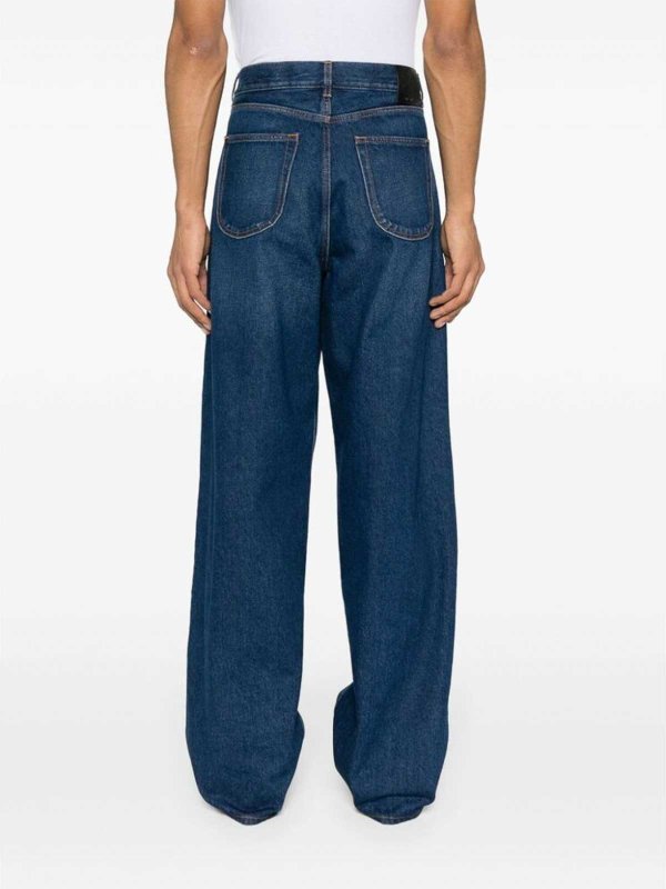 Straight Leg Jeans - Blau shop online: OFF-WHITE