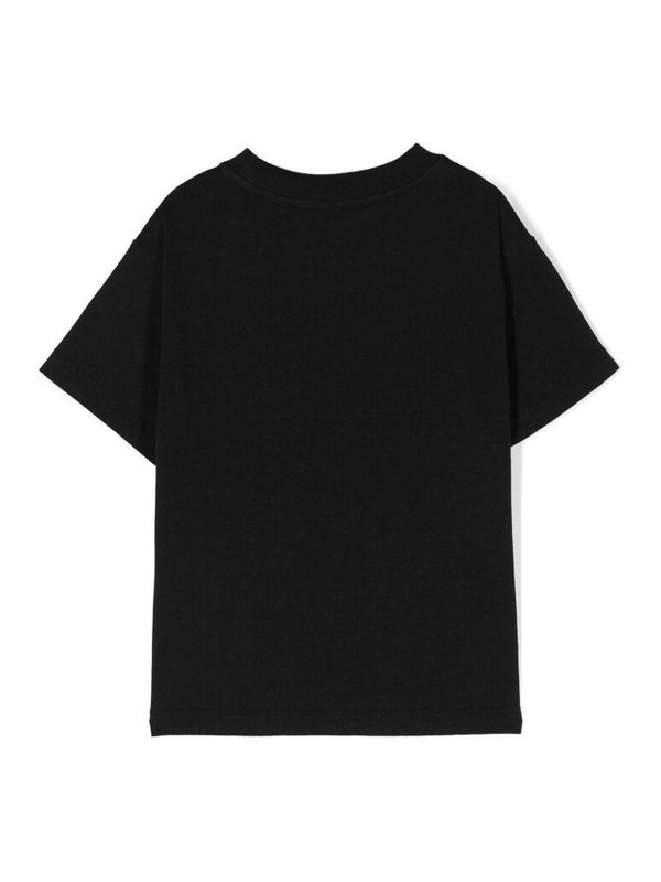 Palm Angels: t-shirts online - Black Bear Motif t-shirt