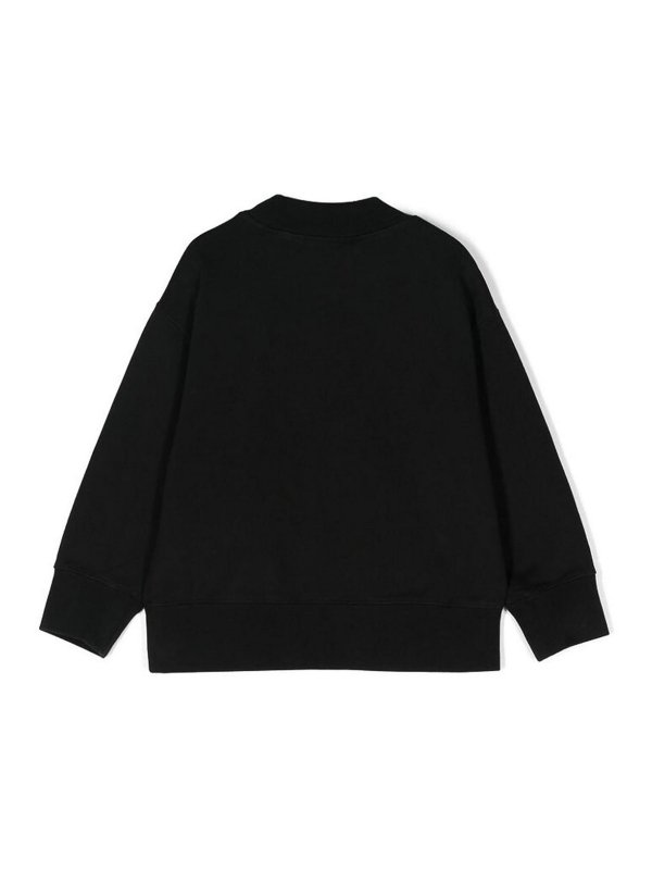 Palm Angels: Sweatshirts & Sweaters online - Black Palm Tree Crew neck