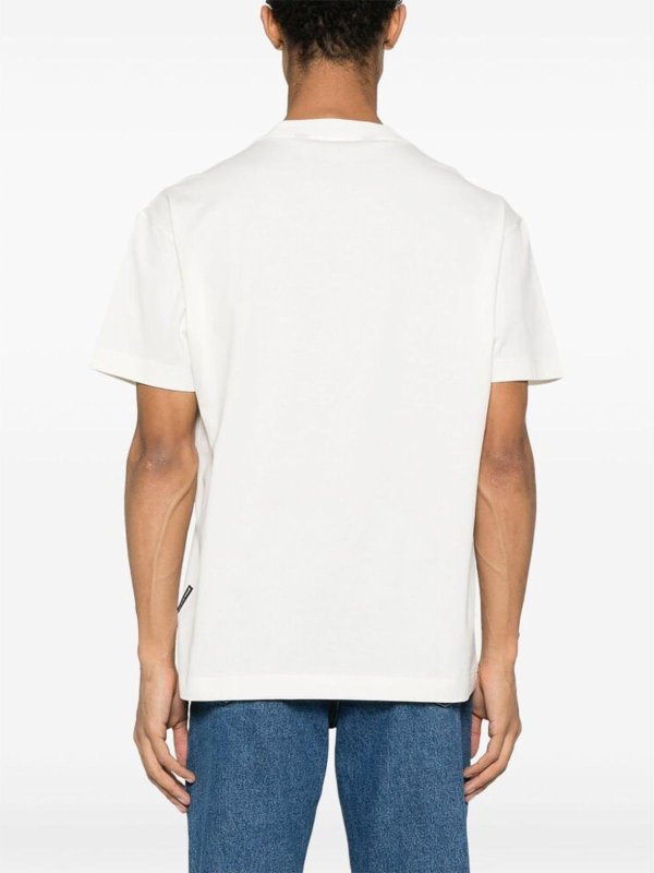 Palm Angels: T-shirts online - T-Shirt - Weiß