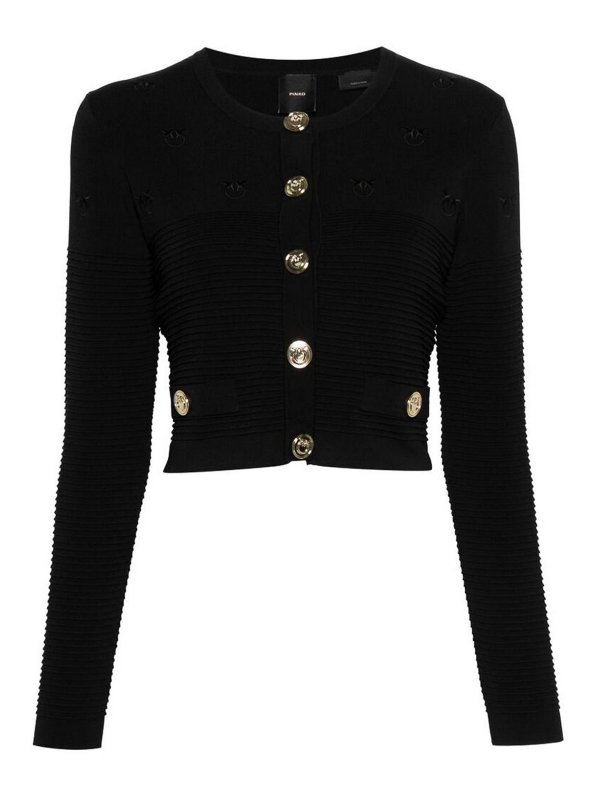Pinko: cardigans - Ribbed cardigan