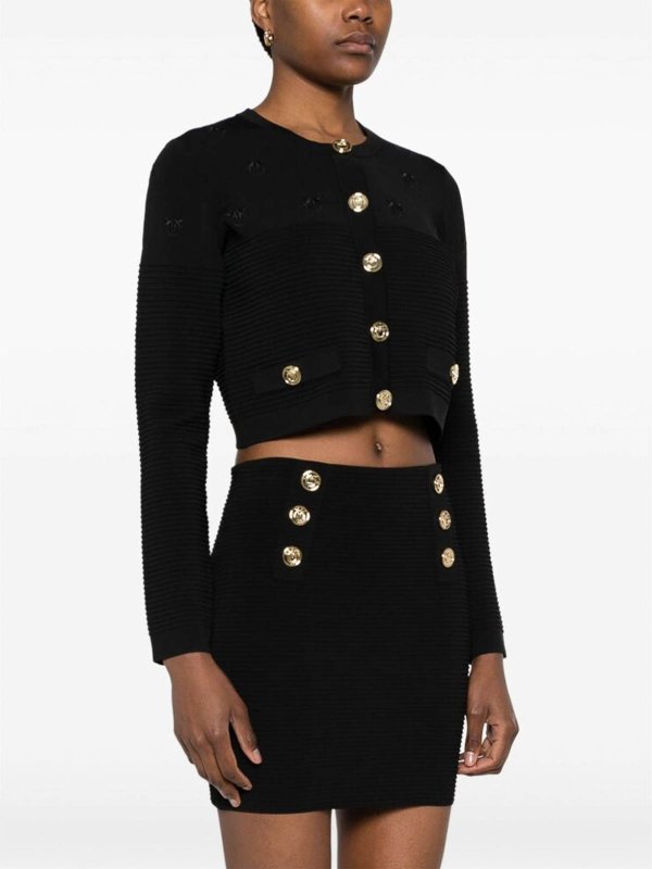 Pinko: cardigans online - Ribbed cardigan