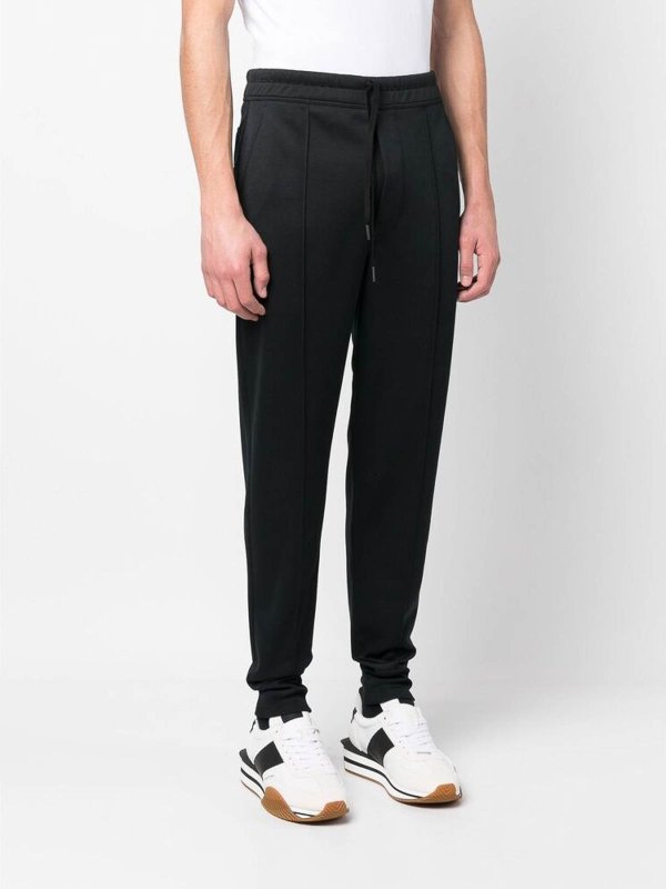 The Best Shops TOM FORD: tracksuit bottoms - Black Track Pants
