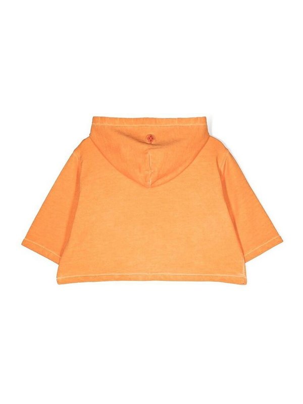 The Best Shops Marcelo Burlon County Of Milan: Sweatshirts & Pulls - Sweat-Shirts - Orange