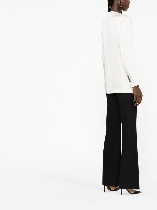 Blazer bianco monopetto shop online: TOM FORD