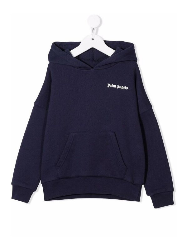 Palm Angels: Sudaderas y suéteres - Sudadera - Azul