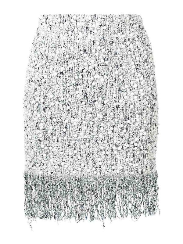 Balmain: ミニスカート - ミニスカート - 白