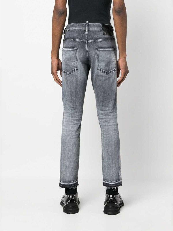 DSQUARED2: skinny jeans online - Slim-fit cropped jeans