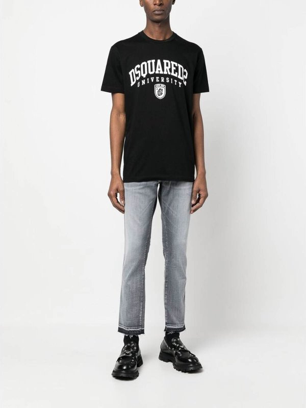 DSQUARED2 buy online Slim-fit cropped jeans