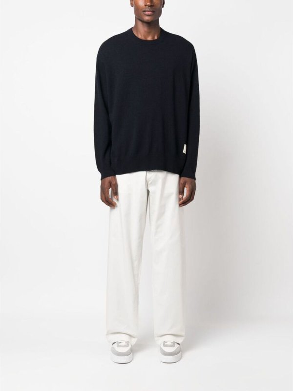 EMPORIO ARMANI: クルーネック online - クルーネック - ブルー