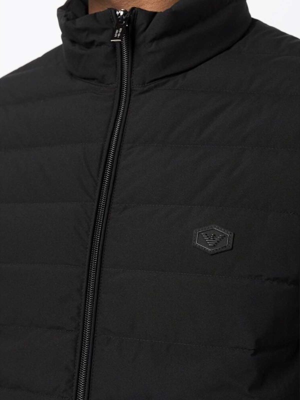 EMPORIO ARMANI: Kurze Daunenjacken online - Daunenjacke - Schwarz