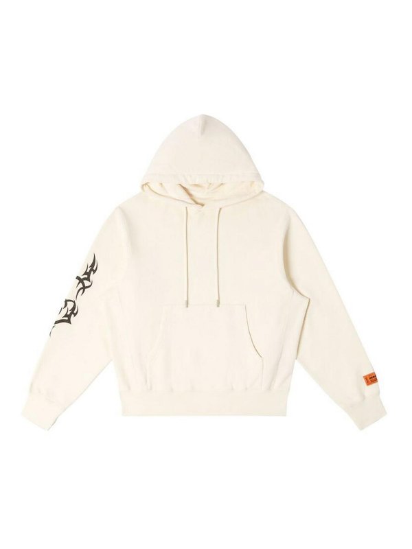 Heron Preston: Sweatshirts und Pullover - Sweatshirt - Weiß